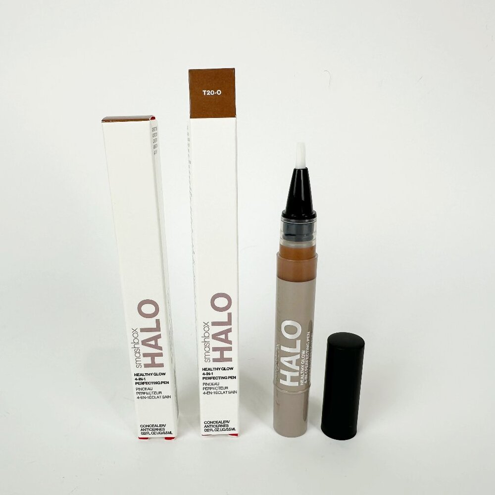 2x (TWO) Smashbox Halo Healthy Glow 4-in-1 Perfecting Pen Concealer T20-O NEW